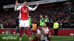 Arsenal 5 1 Manchester City Lewis Skelly First Goal 