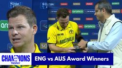 Champions Trophy 2025 Eng Vs Aus Award Winners Man Of The Match Post Match Presentation Scorecar