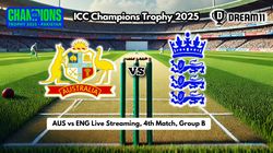 Aus Vs Eng Live Streaming Icc Champions Trophy 2025 How To Watch Australia Vs England Live Telecast
