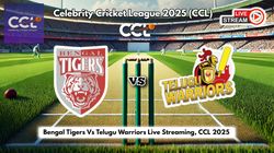 Ccl 2025 Live Streaming How To Watch Bengal Tigers Vs Telugu Warriors Live Telecast On Tv And Online