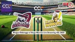 Ccl 2025 Live Streaming How To Watch Bhojpuri Dabanggs Vs Telugu Warriors Live Telecast On Tv And Online