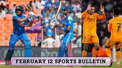 Sports Bulletin Of February 12 From Shubman Gill Ton Ind Vs Eng 1st Odi To Real Madrid Win Man City