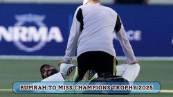 Jasprit Bumrah Ruled Out Of Icc Champions Trophy 2025 With Back Injury Yet To Heal