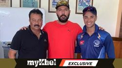 Yuvraj Singh Came Like A God Abhishek Sharma Father Raj Kumar Grateful To India Legend After Hundred