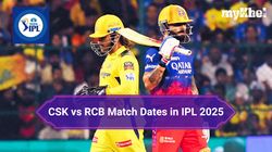 Csk Vs Rcb Match Dates When Will Ms Dhoni And Virat Kohli Cross Paths In Ipl 