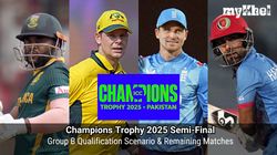 Champions Trophy 2025 Semi Final Qualification Scenario How Group B Stands After Aus Vs Sa Wash Out
