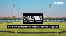 Champions Trophy 2025 Warm Up Matches Schedule Venues Squads All You Need To Know
