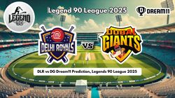 Dlr Vs Dg Dream11 Prediction Legends 90 League 2025 Delhi Royals Vs Dubai Giants Fantasy Xi 14th Match