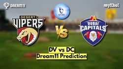 Dv Vs Dc Dream11 Prediction Ilt20 2025 Desert Vipers Vs Dubai Capitals Fantasy Xi Captain And Vice Captain Choices Match 