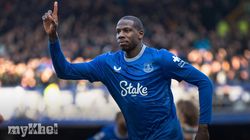 Everton 4 0 Leicester City Doucoures Opener Kick Starts Rout 