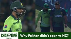 Champions Trophy 2025 Why Fakhar Zaman Wasnt Allowed To Open Against New Zealand In 321 Run Chase