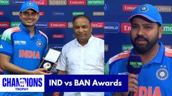 Champions Trophy 2025 Ind Vs Ban Award Winners Man Of The Match Post Match Presentation Scorecar