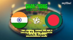 India Vs Bangladesh Champions Trophy 2025 Shubman Gills Century Shamis Fifer Seal Dominant 6 Wicket Win For Men In Blue