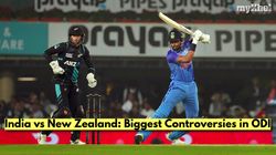 India Vs New Zealand Top Controversies Ind Vs Nz Rivalry In Odi