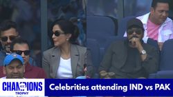 India Vs Pakistan Match Ms Dhoni Sunny Deol Pushpa Director Sukumar And More Celebs Who Made The