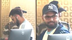 Champions Trophy 2025 Rohit Sharma Virat Kohli Travel As Team India First Batch Flies To Dubai