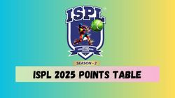 Ispl 2025 Points Table Results Standings Kolkata Majhi Mumbai Bangalore Hyd Chennai Srinagar