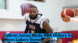 Lebron James Sets New Nba Record In Lakers Win Over Mavericks