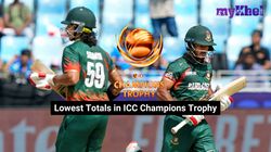Champions Trophy 2025 What Is The Lowest Team Score In Icc Champions Trophy