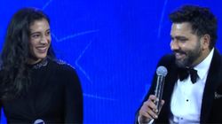 Rohit Sharma Smriti Mandhana Hilarious Hobby Interaction From Bcci Awards Goes Viral Watch