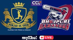 Ccl 2025 Live Score Punjab De Sher Vs Bhojpuri Dabanggs Live Match 9 Updates From Cuttack