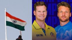 Champions Trophy 2025 Huge Mix Up In Lahore Indian Anthem Played Before Aus Vs Eng Clash Watch Video