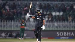 Champions Trophy 2025 Rachin Ravindra Slams 4th Odi Century During Ban Vs Nz Match