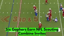 Six Gophers Earn Nfl Scouting Combine Invites Setting New Record
