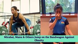 Mirabai Chanu Manu Bhaker R Madhavan Shreya Ghoshal Other Stars Lead Pm Modi Against Obesity