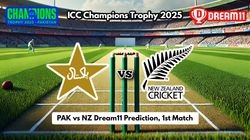 Pak Vs Nz Dream11 Prediction Icc Champions Trophy 2025 Pakistan Vs New Zealand Fantasy Xi Captain Vice Captain Choices