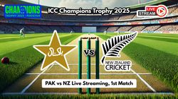 Pak Vs Nz Live Streaming Icc Champions Trophy 2025 How To Watch Pakistan Vs New Zealand Live Telecast On Tv And Online