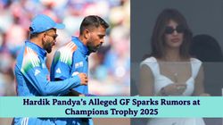 Ind Vs Pak Hardik Pandya S Alleged Gf And Supporter Jasmin Walia Steals The Show At Champions Tro