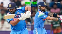 India Vs Bangladesh Rohit Sharma Succeeds Virat Kohli Fails To Reach Elite Odi Milestone