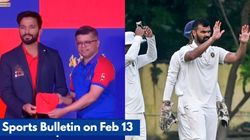 Sports Bulletin On February 13 Rajat Patidar Named New Rcb Captain Kerala Reach Ranji Trophy Semif
