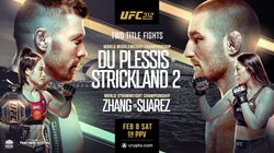 Ufc 312 Du Plessis Vs Strickland 2 Fight Card Date Start Time In India Telecast Live Streaming
