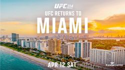 Ufc 314 Date Headliner Card Of Octagon Return To Miami Florida