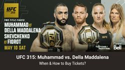 Ufc 315 Muhammad Vs Della Maddalena When How To Book Tickets For Pay Per View