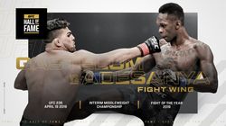 Ufc Hall Of Fame 2025 Israel Adesanya Vs Kelvin Gastelum Clash At Ufc 236 Inducted Into Fight Wing