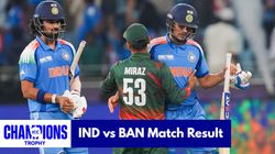 Who Won Yesterday Champions Trophy 2025 Match February 20 India Vs Bangladesh Result