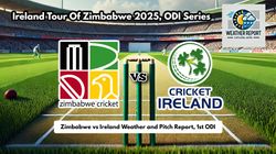 Zimbabwe Vs Ireland Weather And Pitch Report 1st Odi Zim Vs Ire Weather Forecast Harare Sports Club Zimbabwe