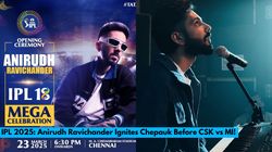 Ipl 2025 Opening Ceremony Anirudh Ravichander Sets Chepauk Ablaze With An Electrifying Performance