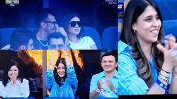 Champions Trophy 2025 Off Field Drama Anushka Sharma Ritika Sajdeh Cheer To Dhanashree Varma Crypt