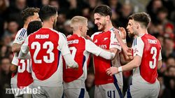 Arsenal 2 2 Psv Champions League Quarter Finals 
