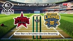 Asian Stars Vs Sri Lankan Lions Live Streaming All T20 How To Watch Asian Legends League 2025 Live T