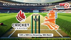 Can Vs Ned Live Streaming Icc Cricket World Cup League 2 How To Watch Canada Vs Netherlands Live T