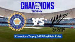 Champions Trophy 2025 Final Rain Rules What Happens If Ind Vs Nz Title Clash Is Washed Out In Dubai