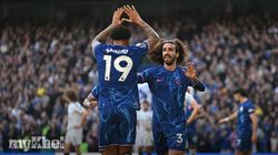 Chelsea 1 0 Leicester City Cucurella Strike Top Four 
