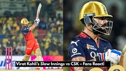 Csk Vs Rcb Virat Kohlis Slow Knock Sparks Fan Reactions Criticism Memes And Expert Takes Flood