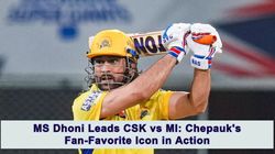Chepauk Turns Into Ms Dhoni Fan Club As Veteran Star Puts On Gloves For Csk Vs Mi