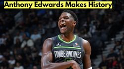 Nba News Anthony Edwards Makes History As Timberwolves Dominate Suns In Blowout Victory